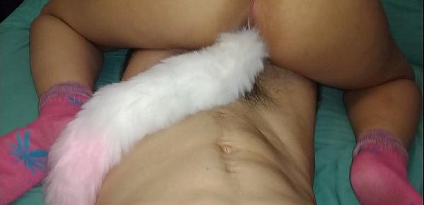  Fox with a very sexy tail - POV